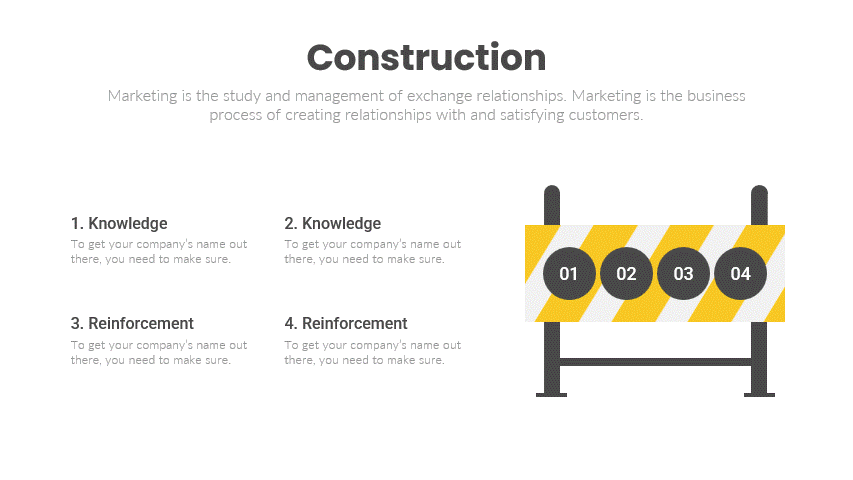 Construction Infographic Slides For Presentations Feature Image